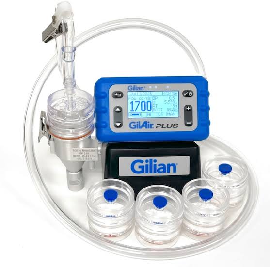Gilian GilAir Plus silika ve respirable toz örnekleme kiti